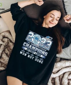 2023 NFC North Division Champions Detroit Lions Won Not Done T Shirt