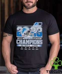 2023 NFC North Division Champions Detroit Lions new T Shirt