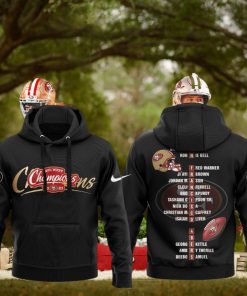 2023 NFC West Champions San Francisco 49ers Hoodie, Longpants, Cap