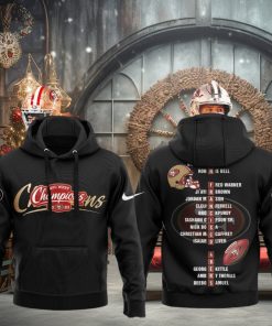 2023 NFC West Champions San Francisco 49ers Hoodie, Longpants, Cap