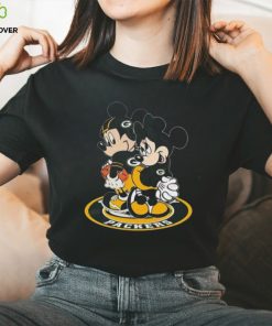 2023 NFL Green Bay Packers Mickey Mouse And Minnie Mouse Shirt Gift For Fan