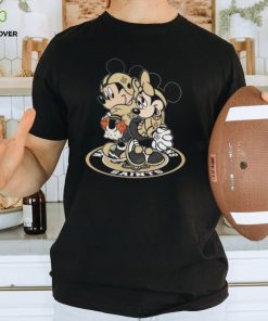 2023 NFL New Orleans Saints Mickey Mouse And Minnie Mouse Shirt Gift For Fan