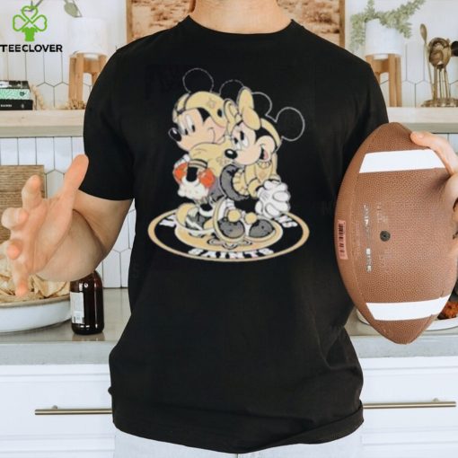 2023 NFL New Orleans Saints Mickey Mouse And Minnie Mouse Shirt