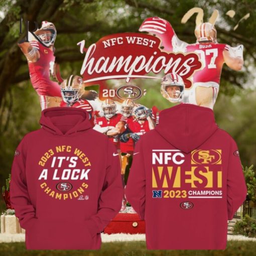 2023 NFL West Champions It’s A Lock San Francisco 49ers Hoodie, Longpants, Cap