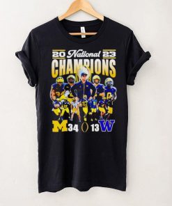 2023 National Champions Michigan 34 13 Washington hoodie, sweater, longsleeve, shirt v-neck, t-shirt