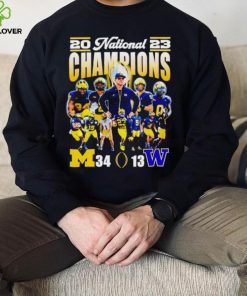 2023 National Champions Michigan 34 13 Washington hoodie, sweater, longsleeve, shirt v-neck, t-shirt