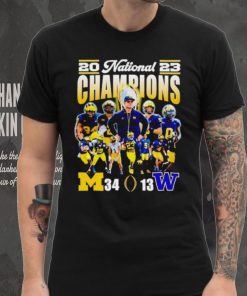 2023 National Champions Michigan 34 13 Washington hoodie, sweater, longsleeve, shirt v-neck, t-shirt