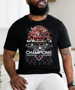 2023 National League Champions Arizona Diamondbacks Signature T Shirt