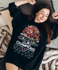 2023 National League Champions Arizona Diamondbacks Signatures Shirt