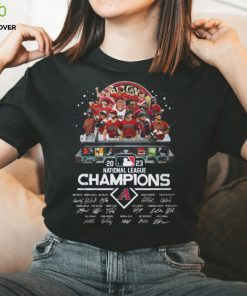 2023 National League Champions Arizona Diamondbacks Signatures Shirt