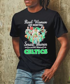 2023 Nba Real Women Love Basketball Smart Women Love The Boston Celtics Signatures Shirt