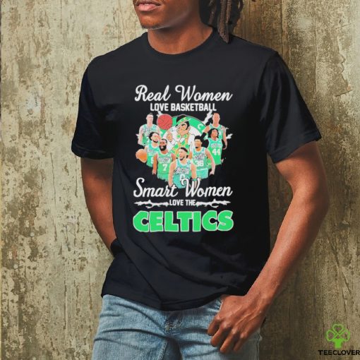 2023 Nba Real Women Love Basketball Smart Women Love The Boston Celtics Signatures Shirt