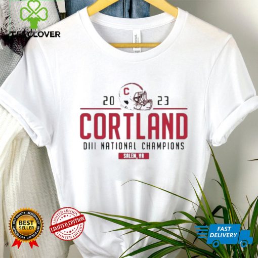 2023 Ncaa Diii Stagg Bowl 50 National Champions Are The Suny Cortland Red Dragons Football T Shirt