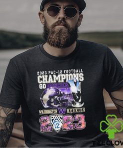 2023 PAC 12 Football Champions Go Huskies Washington Huskies T Shirt 3 2023 PAC 12 Football Champions Go Huskies Washington Huskies T Shirt