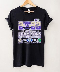 2023 Pac 12 Conference Champions Washington Huskies 34 31 hoodie, sweater, longsleeve, shirt v-neck, t-shirt