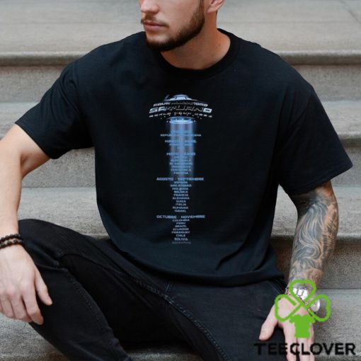 2023 Rauw Alejandro Saturno World Tour T Shirt Shirt Album Promo Unisex Hoodie Shirt