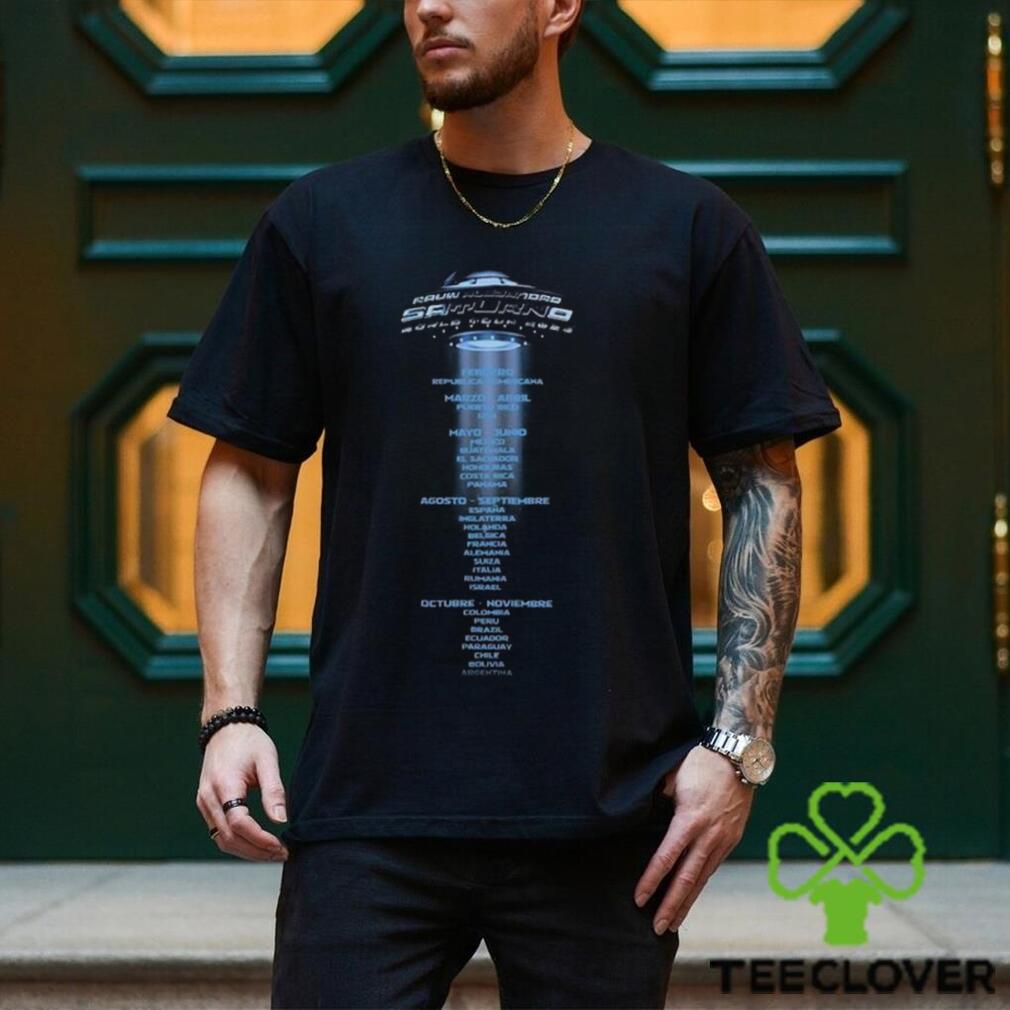 2023 Rauw Alejandro Saturno World Tour T Shirt Shirt Album Promo Unisex Hoodie Shirt 2023 Rauw Alejandro Saturno World Tour T Shirt Shirt Album Promo Unisex Hoodie Shirt