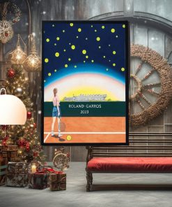 2023 Roland Garros Terre d’étoiles Poster Canvas