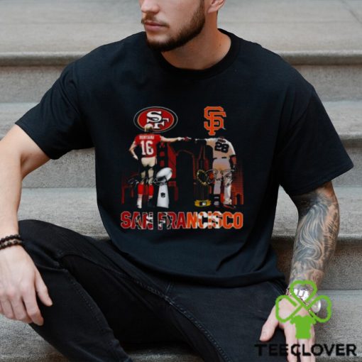 2023 San Francisco Giants And San Francisco 49ers Champion Signatures Shirt