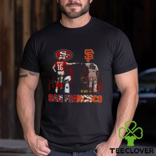 2023 San Francisco Giants And San Francisco 49ers Champion Signatures Shirt