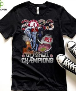 2023 Sec Football Champions Alabama Crimson Tide T Shirt