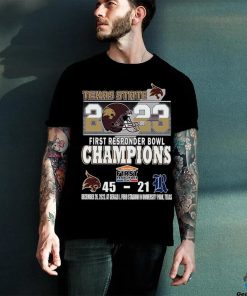 2023 Servpro First Responder Bowl Texas State Bobcats Champions 45 21 Shirt