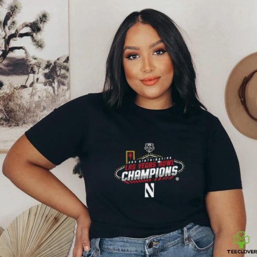 2023 Srs Distribution Las Vegas Bowl Northwestern Wildcats Champions Shirt