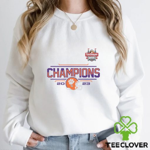 2023 TaxSlayer Gator Bowl Champions Clemson Tigers Football Shirt