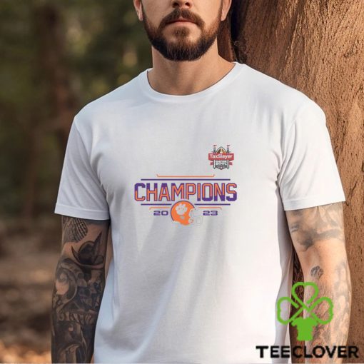 2023 TaxSlayer Gator Bowl Champions Clemson Tigers Football Shirt