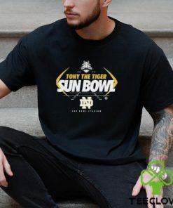 2023 Tony The Tiger Sun Bowl Notre Dame Fighting Irish 90th Sun Bowl T Shirt