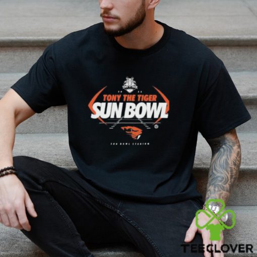 2023 Tony The Tiger Sun Bowl Oregon State Beavers 90th Sun Bowl T Shirt