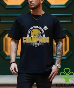 2023 Tony the Tiger Sun Bowl Champions Notre Dame Fighting Irish Football Helmet Shirt