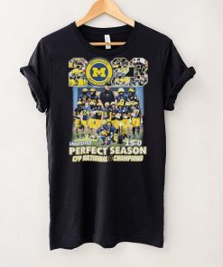 2023 Undefeated 15 0 Perfect Season Michigan Wolverines Team CFP National Champions Shirt