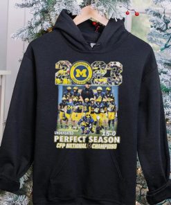 2023 Undefeated 15 0 Perfect Season Michigan Wolverines Team CFP National Champions Shirt