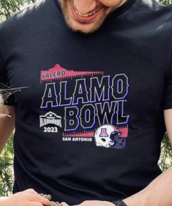 2023 Valero Alamo Bowl Arizona Wildcats helmet shirt