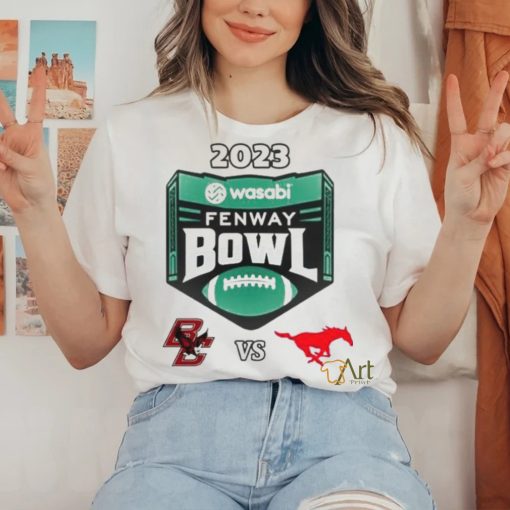 2023 Wasabi Fenway Bowl Boston College Vs Smu Mustangs Matchup Shirt