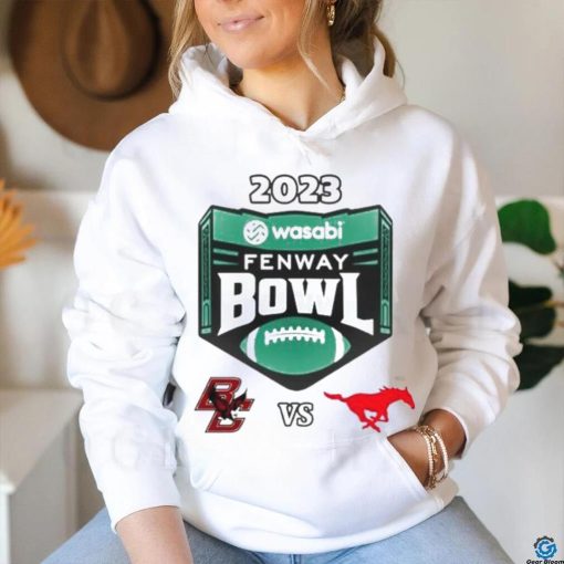 2023 Wasabi Fenway Bowl Boston College Vs Smu Mustangs Matchup Shirt