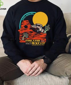 2023 Willys Rally Moab Utah 14th Annual vintage shirt