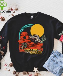2023 Willys Rally Moab Utah 14th Annual vintage shirt