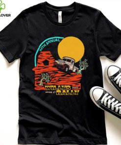 2023 Willys Rally Moab Utah 14th Annual vintage shirt