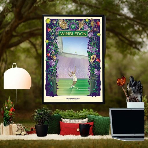 2023 Wimbledon Always Like Never Before Poster Canvas