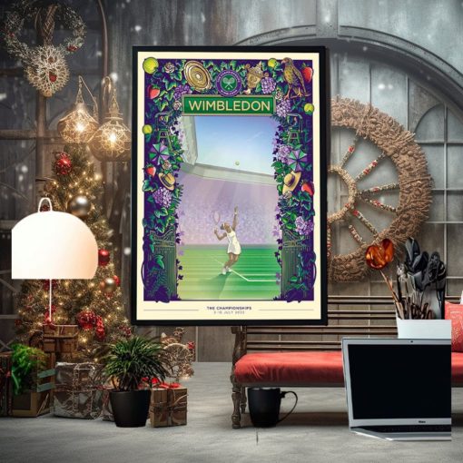 2023 Wimbledon Always Like Never Before Poster Canvas