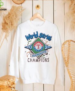 2023 World Series Champions Rangers Crewneck Retro Texas Rangers Shirt