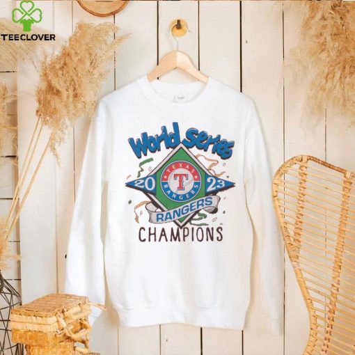 2023 World Series Champions Rangers Crewneck Retro Texas Rangers Shirt