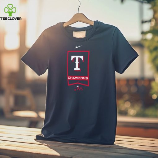 2023 World Series Champions Texas Rangers Banner T Shirt