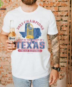 2023 World Series Champions Texas Rangers Franklin 'Trophy' T Shirt