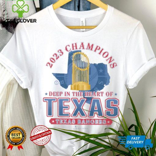 2023 World Series Champions Texas Rangers Franklin ‘Trophy’ T Shirt