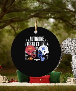 2023 autozone liberty bowl iowa state cyclones vs memphis tigers matchup ornament Circle 1 2023 autozone liberty bowl iowa state cyclones vs memphis tigers matchup ornament Circle