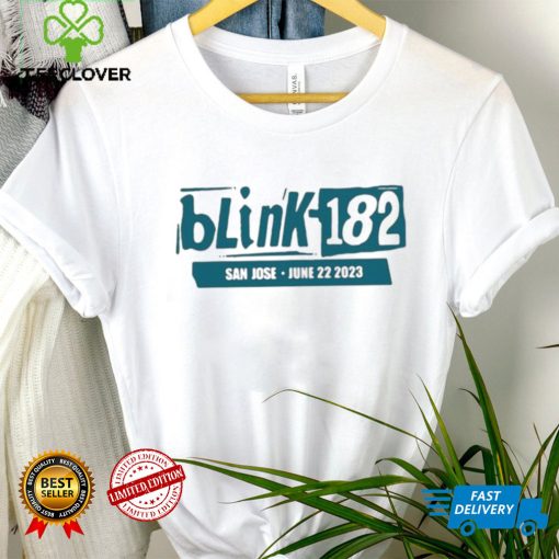 2023 blink182 shark tank san jose even limited logo design T shirt
