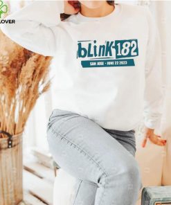 2023 blink182 shark tank san jose even limited logo design T shirt